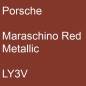 Preview: Porsche, Maraschino Red Metallic, LY3V.